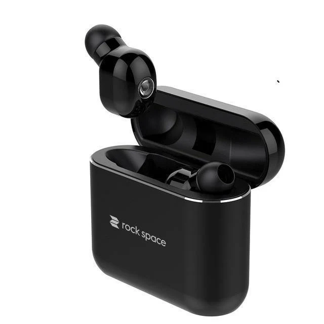 ROCK Twins True Wireless Earbuds Mini Bluetooth Kopfhörer 5.0 In-Ear-Stereo-Headset TWS mit Ladebox