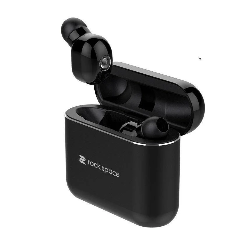 ROCK Twins True Wireless Earbuds Mini Bluetooth Kopfhörer 5.0 In-Ear-Stereo-Headset TWS mit Ladebox