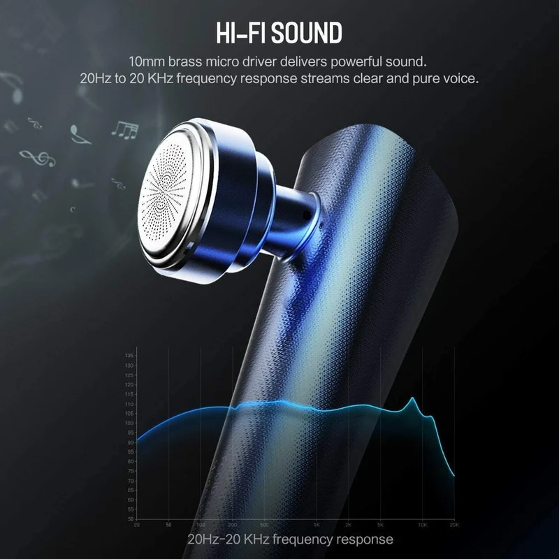 ROCK Mini Bluetooth Kopfhörer Drahtlose In-Ear Stereo Kopfhörer Fone de ouvido Knospen Für iPhone Android