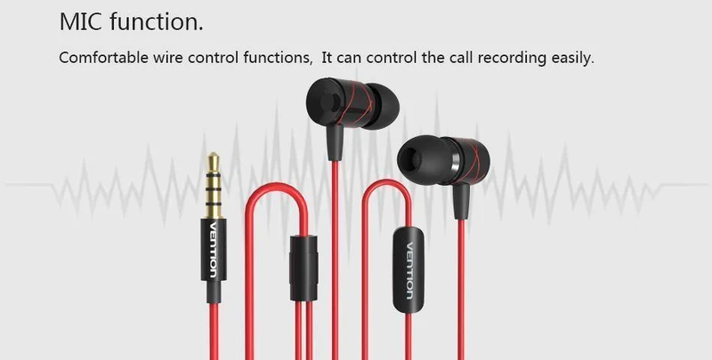 Tions In-Ear-Kopfhörer aus Metall mit Geräuschunterdrückung, In-Ear-Ohrhörer mit Mikrofon für iPhone, Xiaomi, Samsung, Huawei, LG, Mobiltelefon