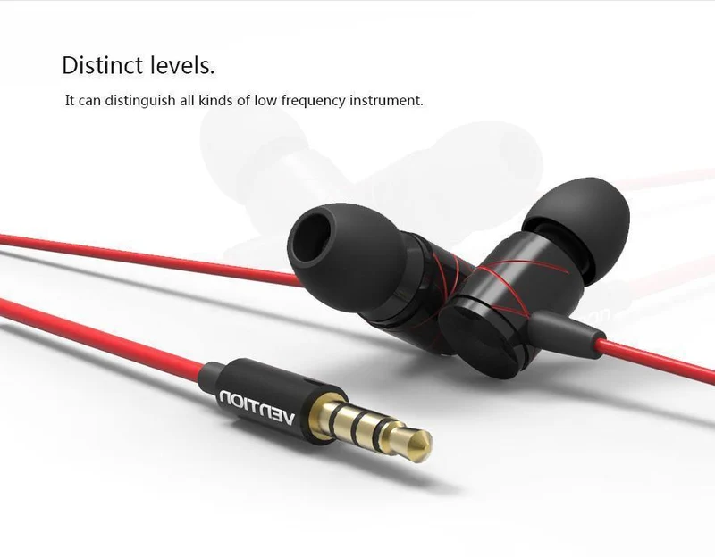 Tions In-Ear-Kopfhörer aus Metall mit Geräuschunterdrückung, In-Ear-Ohrhörer mit Mikrofon für iPhone, Xiaomi, Samsung, Huawei, LG, Mobiltelefon