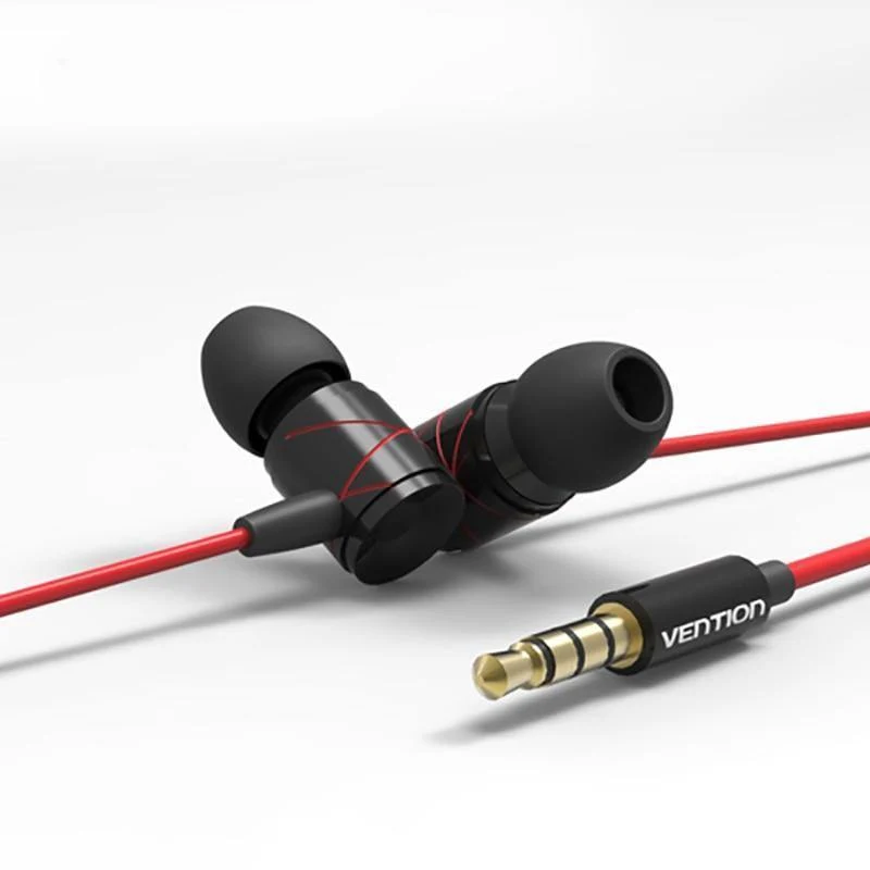 Tions In-Ear-Kopfhörer aus Metall mit Geräuschunterdrückung, In-Ear-Ohrhörer mit Mikrofon für iPhone, Xiaomi, Samsung, Huawei, LG, Mobiltelefon