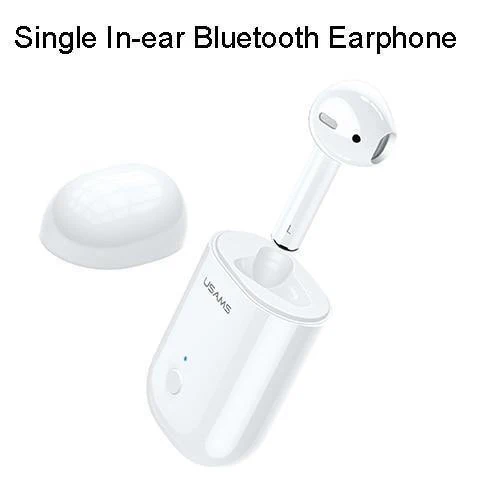 USAMS Bluetooth-Kopfhörer für iPhone Samsung Xiaomi-Ohrhörer, TWS Wireless Bluetooth-Kopfhörer für iPhone Air Pod mit Charger Box