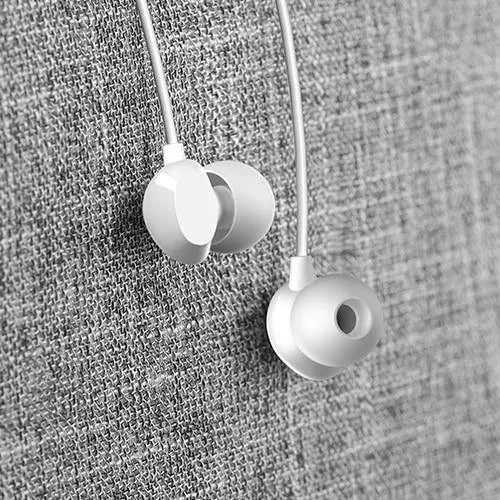 USAMS 3.5mm Hochwertige In-Ear-TPE-Kopfhörer Hifi-Ohrhörer Bass-Stereo-Headset inear Smart Wired-Ohrhörer-Mikrofon EP-28
