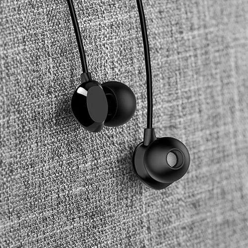 USAMS 3.5mm Hochwertige In-Ear-TPE-Kopfhörer Hifi-Ohrhörer Bass-Stereo-Headset inear Smart Wired-Ohrhörer-Mikrofon EP-28