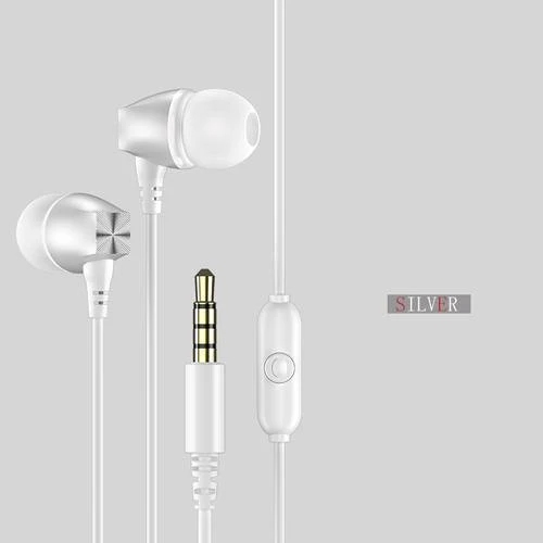USAMS In-Ear-Ohrhörer 3D Stereo 3.5mm Hochwertige Ohrhörer Ohrhörer Bass-Ohrhörer Wired 1.2m im Ohr-Headset mit Mikrofon