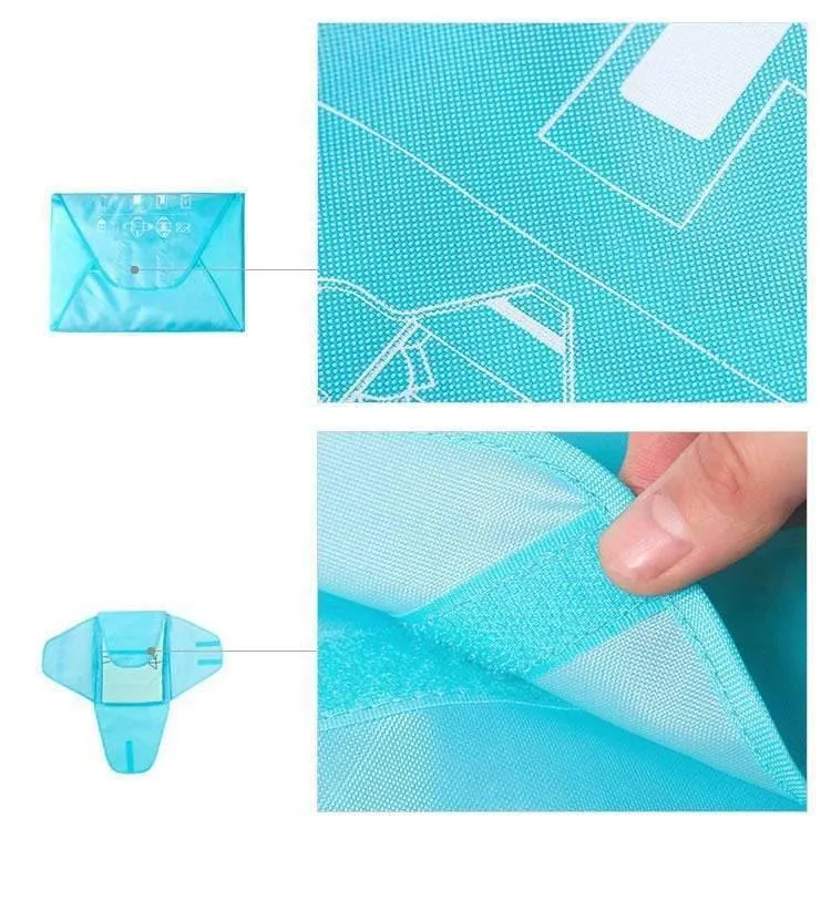 Verpackungswürfel, Oxford-Stoff, Kleidung, Reisetasche, Hemdfalte, Endbearbeitung, idealer Organizer für Reiseaccessoires im Schrank