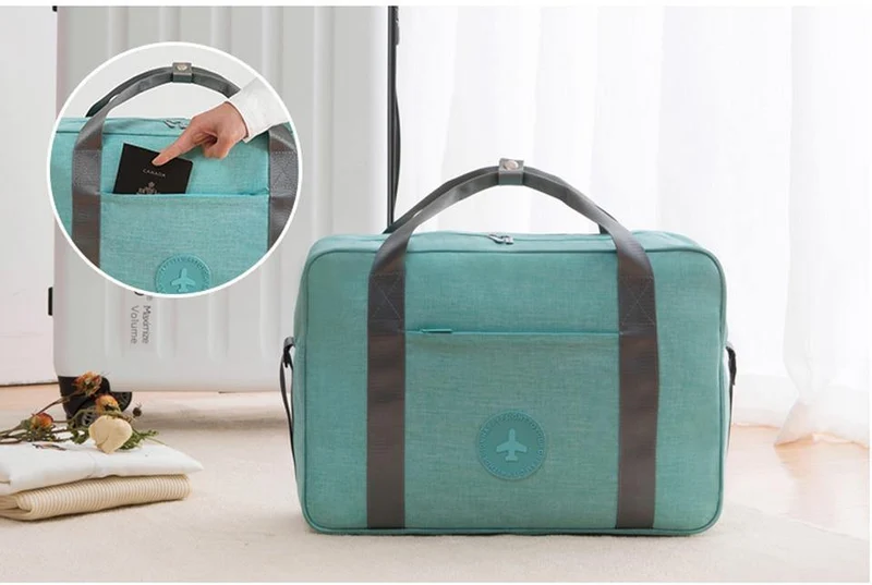 Fashion Folding Travel Bag Handgepäck für Männer und Frauen Duffle Bag Mode Reisetasche 48 * 32 * 16cm