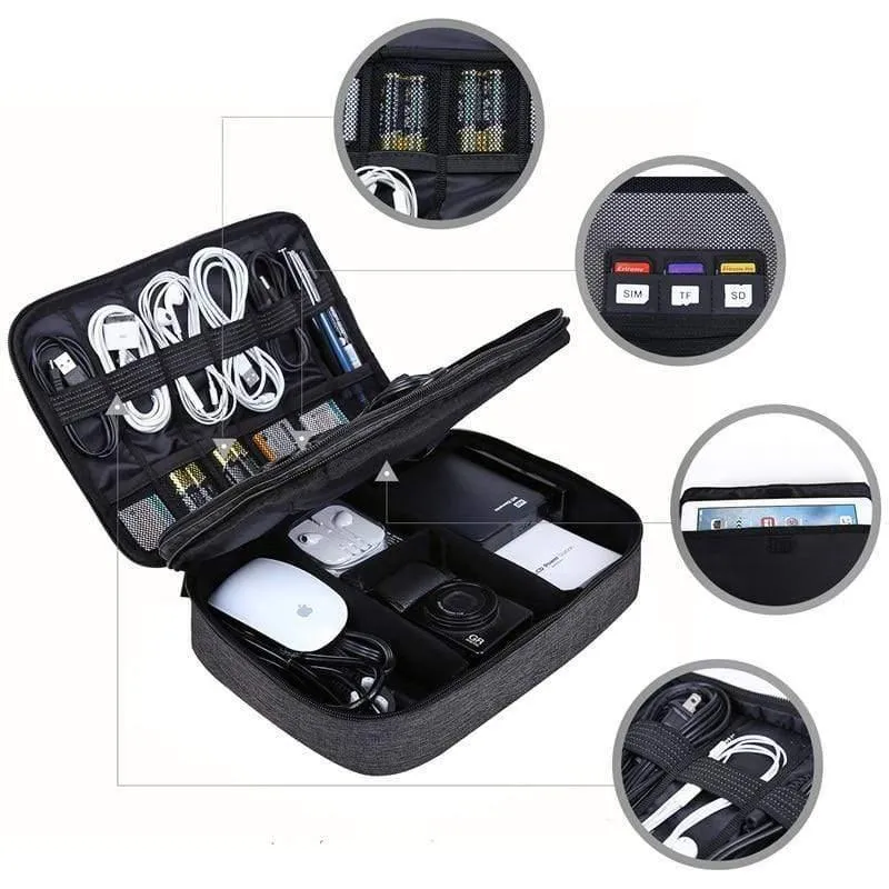 Reisezubehör Taschen Datum Kabel Digital Finishing Tasche Daten Ladegerät Draht Tasche Mp3 Kopfhörer USB-Stick Tasche