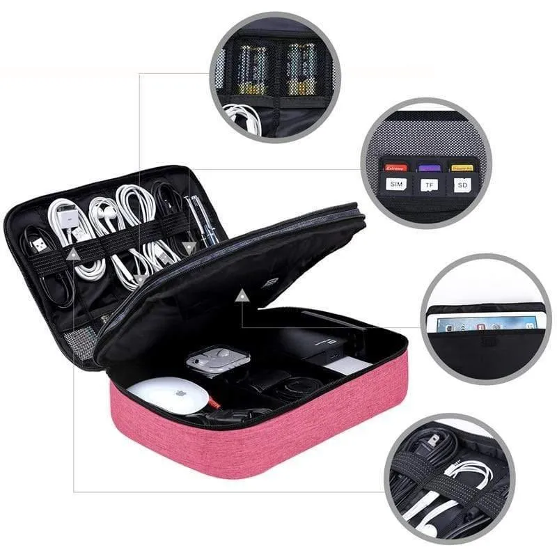 Reisezubehör Taschen Datum Kabel Digital Finishing Tasche Daten Ladegerät Draht Tasche Mp3 Kopfhörer USB-Stick Tasche