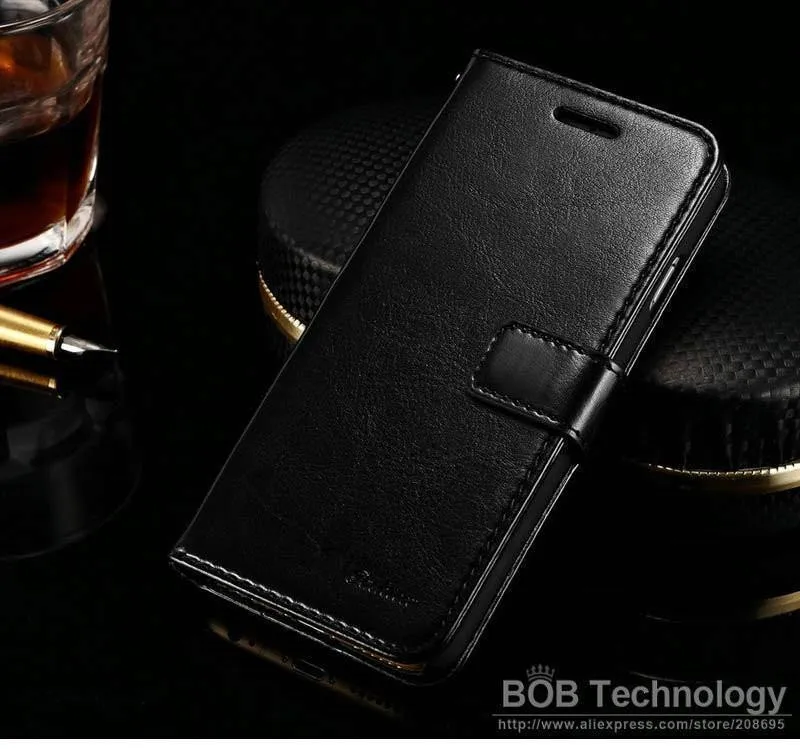Brieftasche Ledertasche für iPhone 6 6S Plus Luxus Coque Cover für iPhone 6 S 6S Plus Handyhüllen mit Kartensteckplatz TOMKAS Marke
