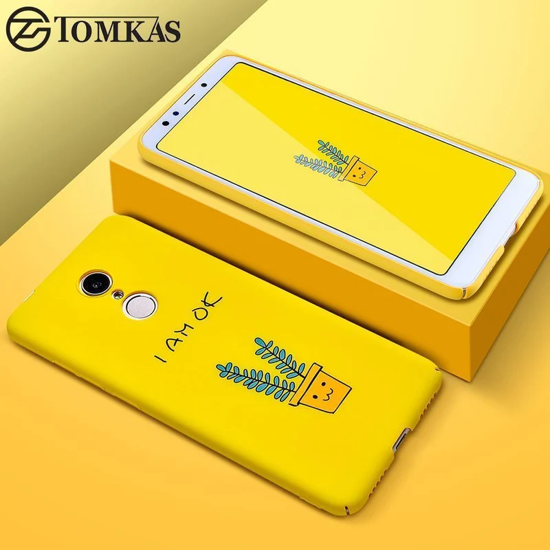 TOMKAS Niedliche Hülle für Xiaomi Redmi 5 Plus Harte PC-Abdeckung Telefonhülle für Xiaomi Redmi 5 Note 5 Hüllen Xiomi Redmi 5A Note 5A Cover