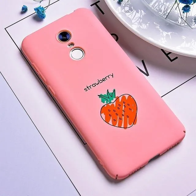 TOMKAS Niedliche Hülle für Xiaomi Redmi 5 Plus Harte PC-Abdeckung Telefonhülle für Xiaomi Redmi 5 Note 5 Hüllen Xiomi Redmi 5A Note 5A Cover
