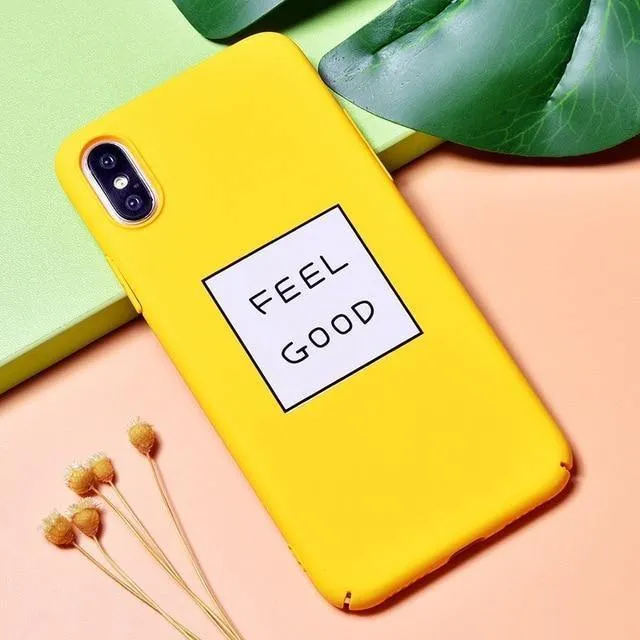 TOMKAS BOSS Lustige Hülle für iPhone X Xs 7 8 Plus Luxus Niedliche Cartoon Harte Rückseitige Abdeckung Telefonhülle für iPhone 6 S 6s Plus Coque