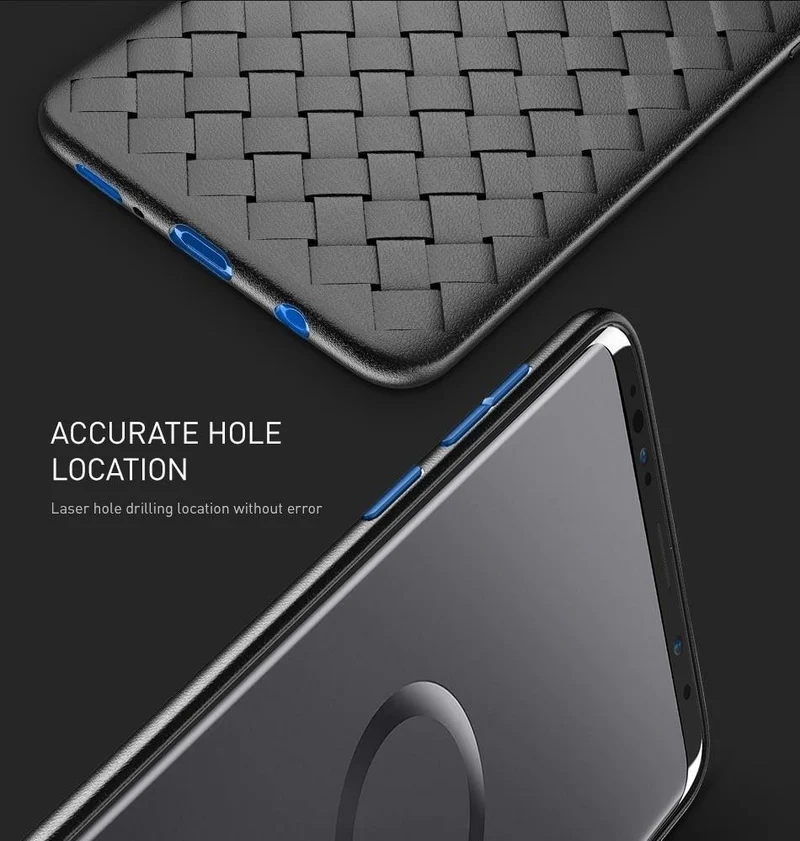 FLOVEME Telefon Fall für Samsung S9 S10 S9 Plus Luxus Woven Weiche Silikon Abdeckung Fällen für Samsung Galaxy S10 S10 Lite hinweis 9 Capa