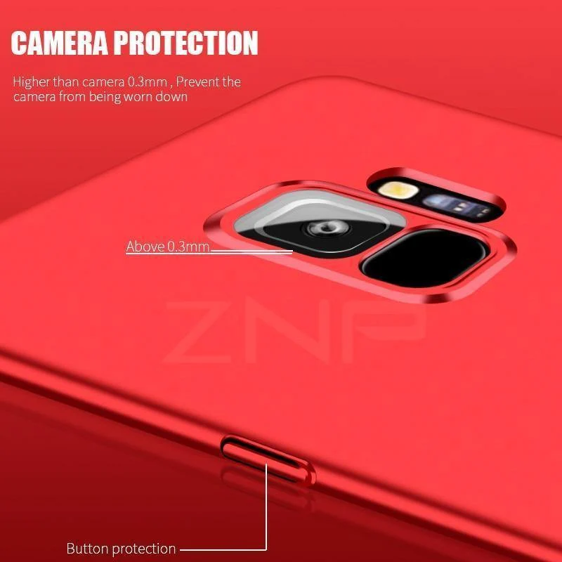 ZNP 360 Grad Stoßfeste Telefonhülle für Samsung Galaxy S9 S8 Plus Hinweis 8 9 Cover Shell Für Samsung S7 Edge S8 Schutzhüllen