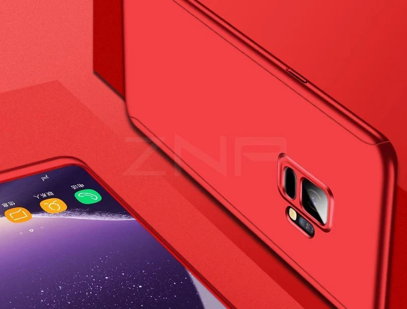 ZNP 360 Grad Stoßfeste Telefonhülle für Samsung Galaxy S9 S8 Plus Hinweis 8 9 Cover Shell Für Samsung S7 Edge S8 Schutzhüllen