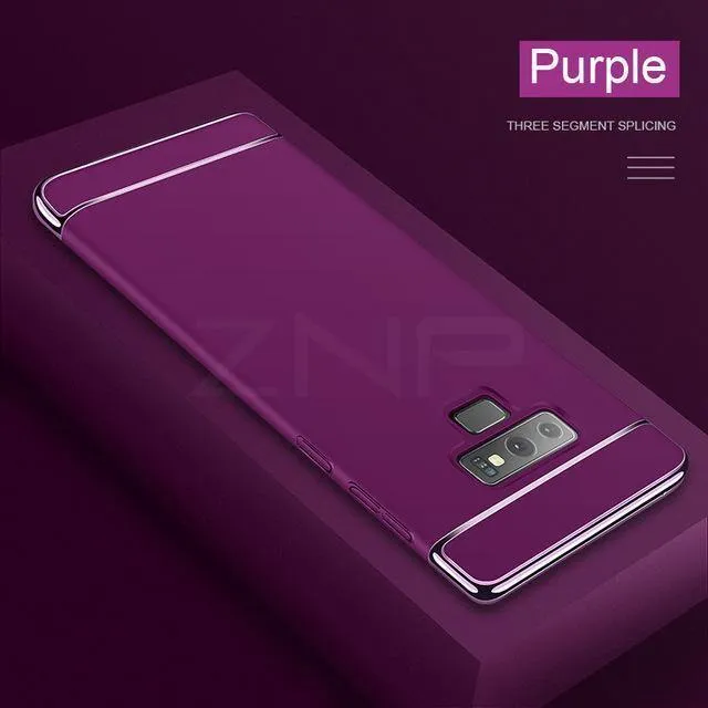ZNP Luxuriöse, ultradünne Vollschutz-Telefonhülle für Samsung Galaxy S8, S9 Plus, S7 Edge, harte PC-Beschichtung, Hülle für Samsung Note 8 9