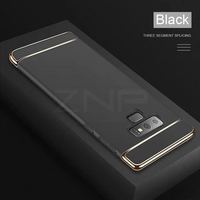 ZNP Luxuriöse, ultradünne Vollschutz-Telefonhülle für Samsung Galaxy S8, S9 Plus, S7 Edge, harte PC-Beschichtung, Hülle für Samsung Note 8 9