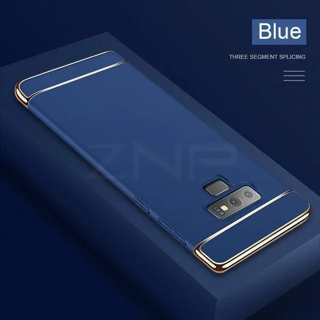 ZNP Luxuriöse, ultradünne Vollschutz-Telefonhülle für Samsung Galaxy S8, S9 Plus, S7 Edge, harte PC-Beschichtung, Hülle für Samsung Note 8 9