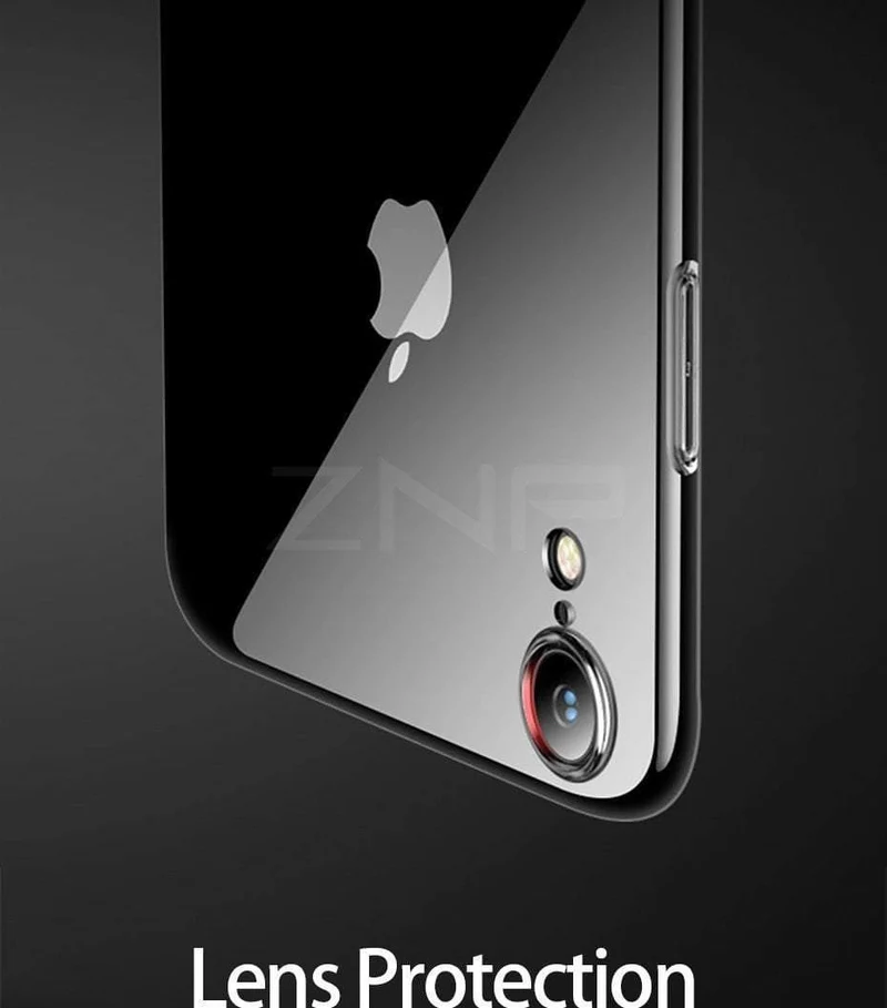 ZNP Ultradünne, weiche, transparente TPU-Hüllen für iPhone X XS Max XR, durchsichtige Silikon-Vollabdeckung für iPhone XR XS Max X 10, Telefonhülle