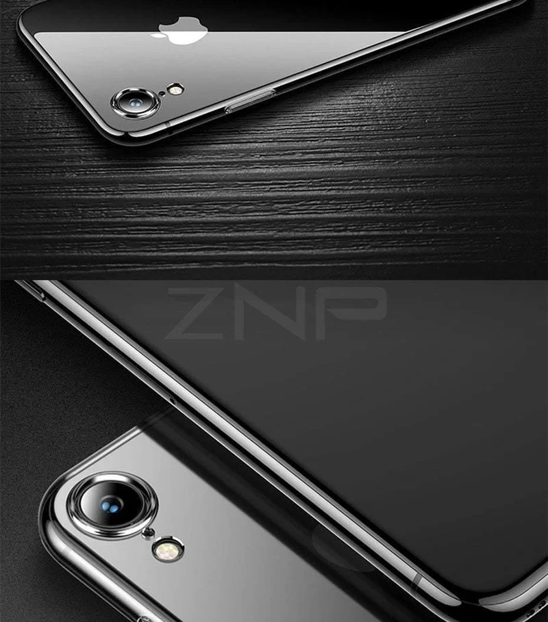 ZNP Ultradünne, weiche, transparente TPU-Hüllen für iPhone X XS Max XR, durchsichtige Silikon-Vollabdeckung für iPhone XR XS Max X 10, Telefonhülle