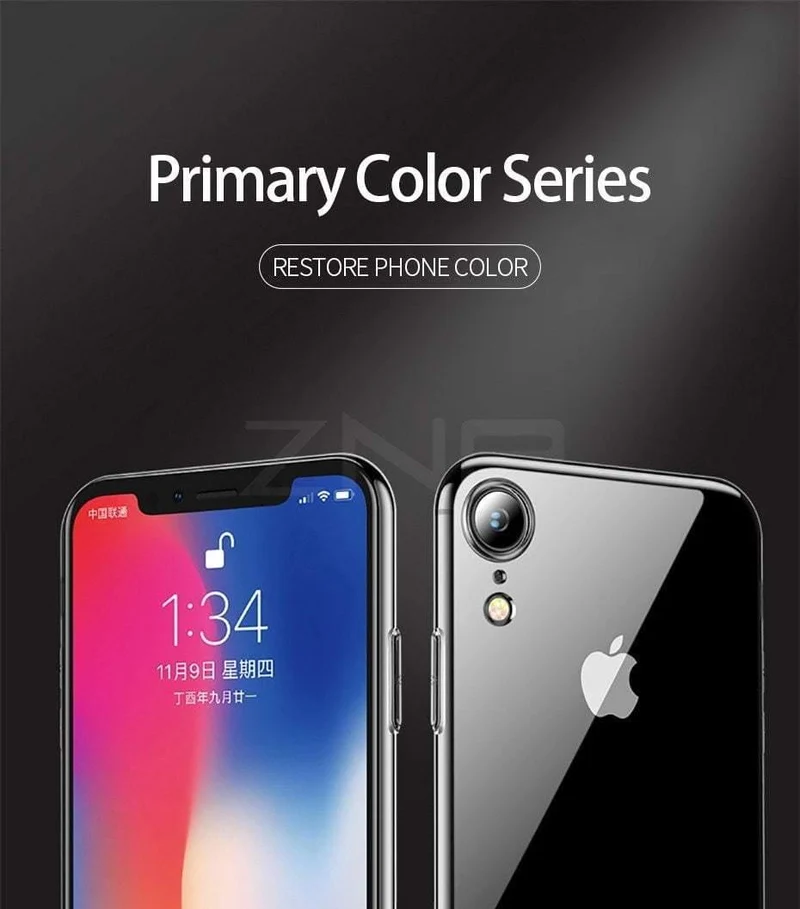 ZNP Ultradünne, weiche, transparente TPU-Hüllen für iPhone X XS Max XR, durchsichtige Silikon-Vollabdeckung für iPhone XR XS Max X 10, Telefonhülle