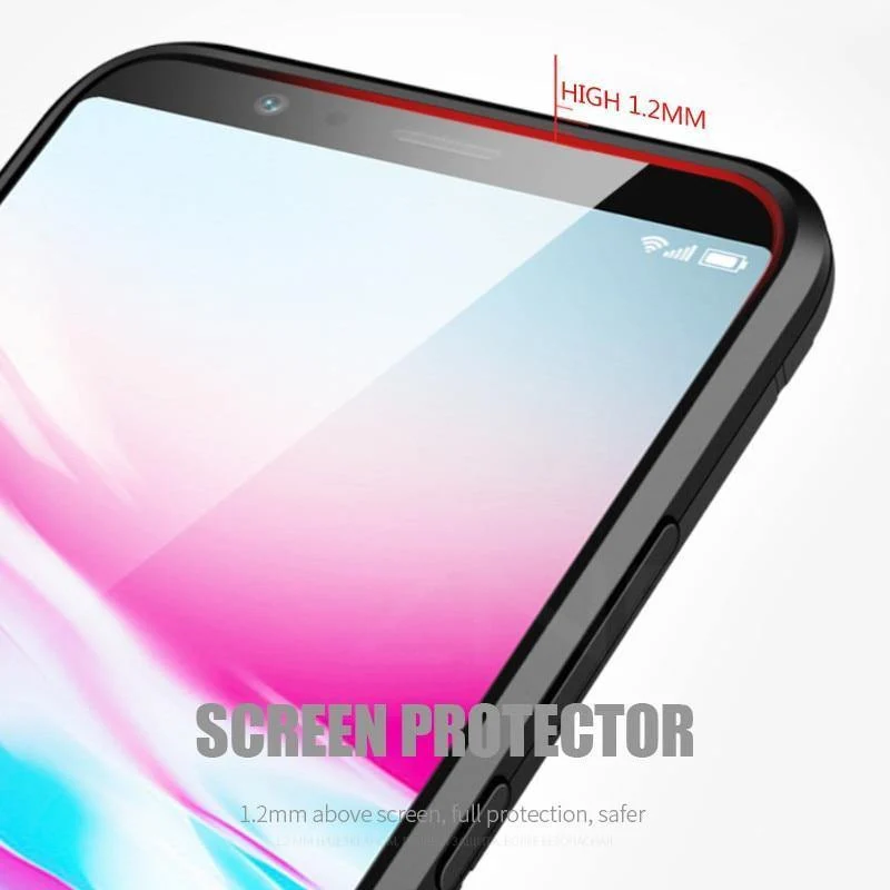 ZNP Vollständig stoßfeste Rüstungstelefonhülle für Huawei P10 Plus P9 Lite 2017 Matte Schutzhülle für Huawei Honor 10 Lite Hülle
