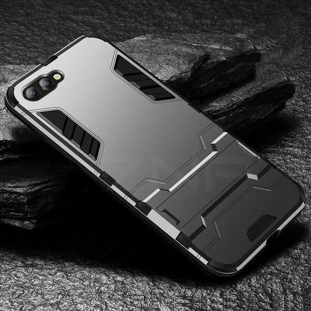 ZNP Vollständig stoßfeste Rüstungstelefonhülle für Huawei P10 Plus P9 Lite 2017 Matte Schutzhülle für Huawei Honor 10 Lite Hülle