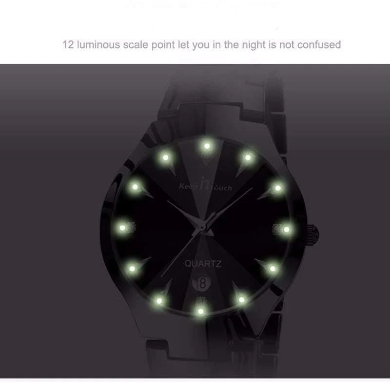 Paaruhren Top-Marke Luxus Herrenuhr Liebhaber Mode Quarz Wasserdicht Damen Männlich Gold Armbanduhren 2018