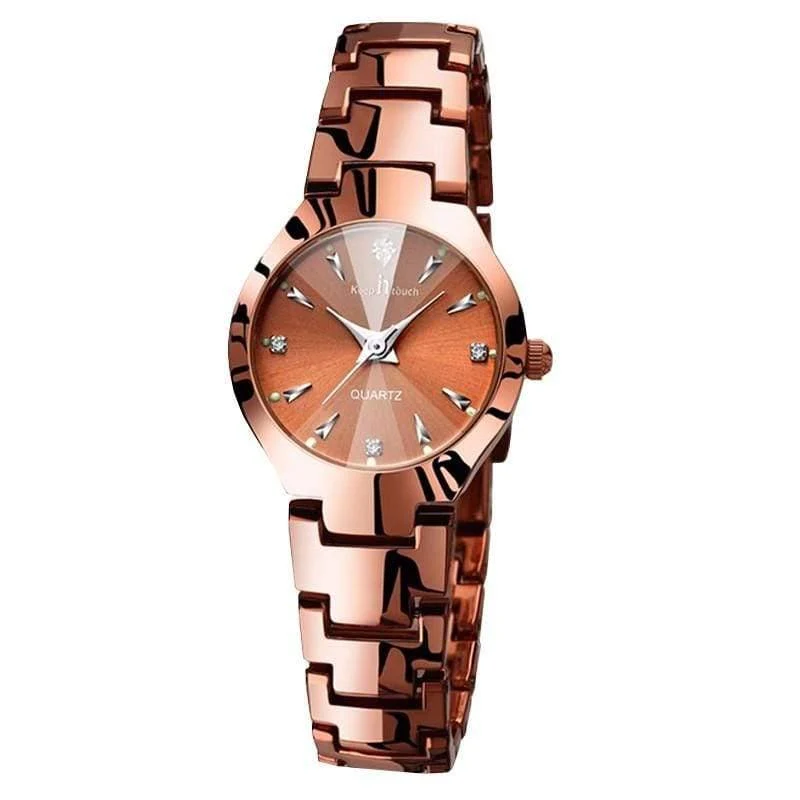 Paaruhren Top-Marke Luxus Herrenuhr Liebhaber Mode Quarz Wasserdicht Damen Männlich Gold Armbanduhren 2018