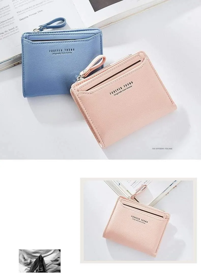 Frauen Geldbörsen Mit Individuellen ID Karte Halter Zipper Münzfach Damen Kleine Geldbörsen Weiblichen Portemonnaie Carteira Hohe Qualität