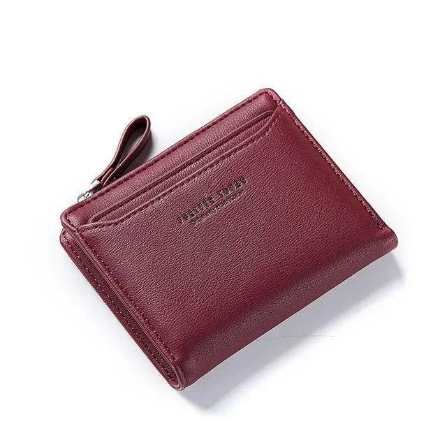 Frauen Geldbörsen Mit Individuellen ID Karte Halter Zipper Münzfach Damen Kleine Geldbörsen Weiblichen Portemonnaie Carteira Hohe Qualität