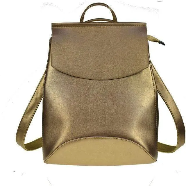Frauen Rucksack Hochwertige Jugend Leder Rucksäcke für Teenager Mädchen Weibliche Schule Umhängetasche