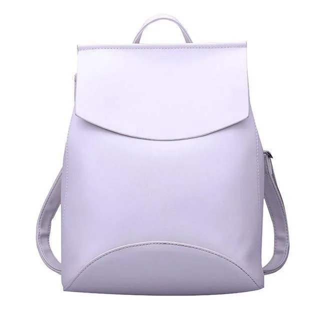 Frauen Rucksack Hochwertige Jugend Leder Rucksäcke für Teenager Mädchen Weibliche Schule Umhängetasche