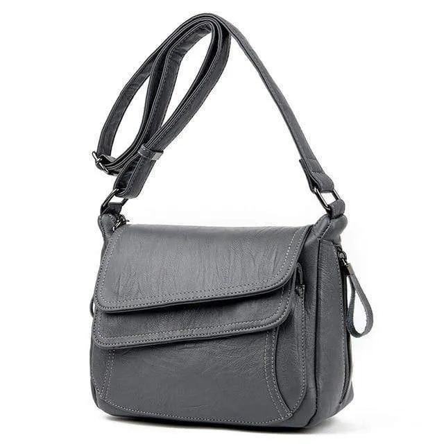 Leder Luxus Handtaschen Frauen Taschen Designer Frauen Schulter Messenger Taschen Für Frauen Sac A Main Femme