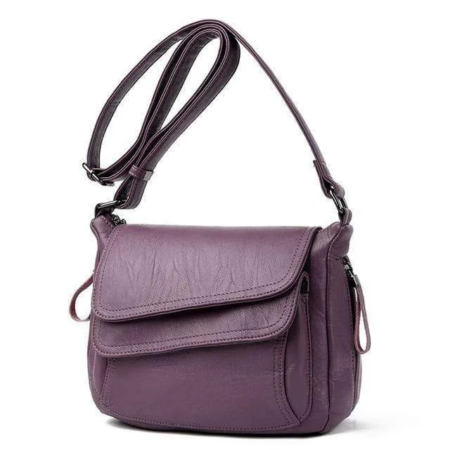 Leder Luxus Handtaschen Frauen Taschen Designer Frauen Schulter Messenger Taschen Für Frauen Sac A Main Femme