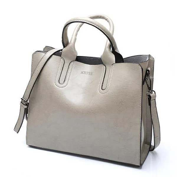 Lederhandtaschen Große Damentasche Hochwertige Casual Damentaschen Koffertasche Spanische Marke Umhängetasche Damen Große Bolsos