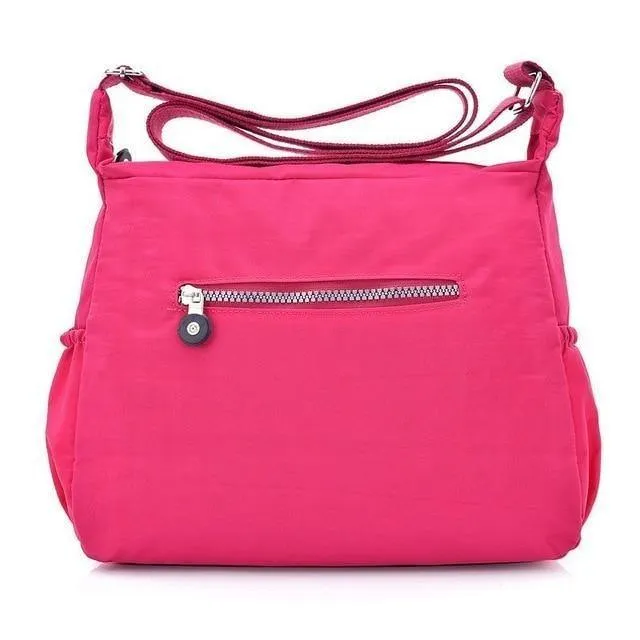 Wasserdichte Nylon Frauen Messenger Taschen Carteira Vintage Hobos Damen Handtasche Weibliche Umhängetaschen Schulter Taschen