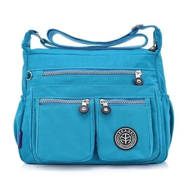 Wasserdichte Nylon Frauen Messenger Taschen Carteira Vintage Hobos Damen Handtasche Weibliche Umhängetaschen Schulter Taschen