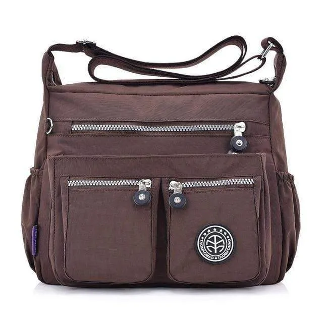 Wasserdichte Nylon Frauen Messenger Taschen Carteira Vintage Hobos Damen Handtasche Weibliche Umhängetaschen Schulter Taschen