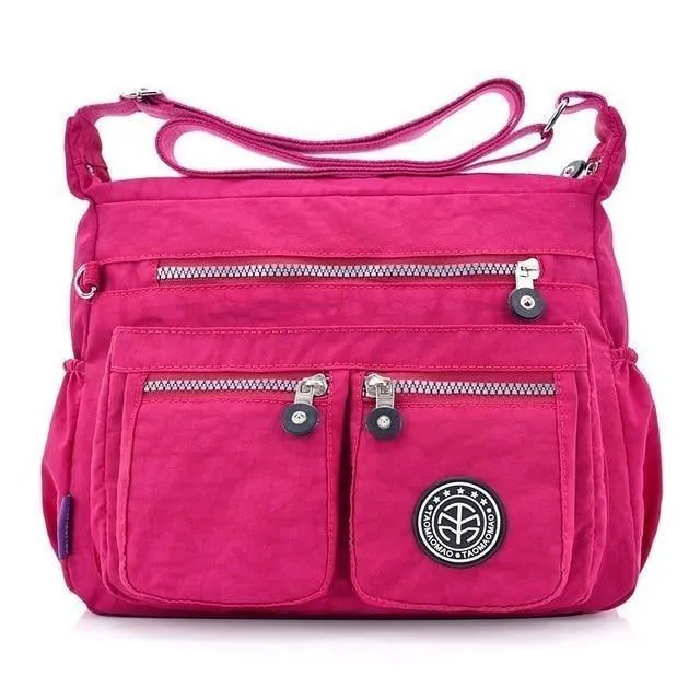 Wasserdichte Nylon Frauen Messenger Taschen Carteira Vintage Hobos Damen Handtasche Weibliche Umhängetaschen Schulter Taschen