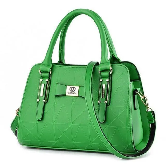 Luxus Frauen Handtasche PU Leder Schulter Taschen Dame Große Kapazität Crossbody Hand Tasche Sac A Main
