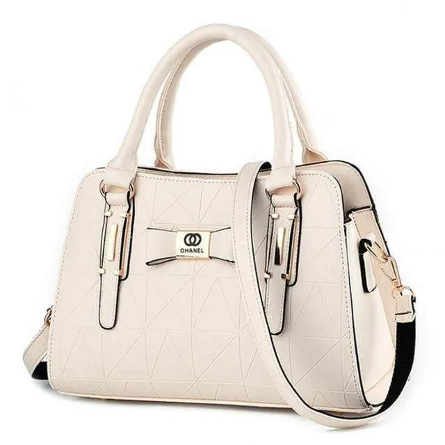 Luxus Frauen Handtasche PU Leder Schulter Taschen Dame Große Kapazität Crossbody Hand Tasche Sac A Main