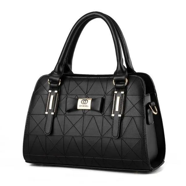 Luxus Frauen Handtasche PU Leder Schulter Taschen Dame Große Kapazität Crossbody Hand Tasche Sac A Main