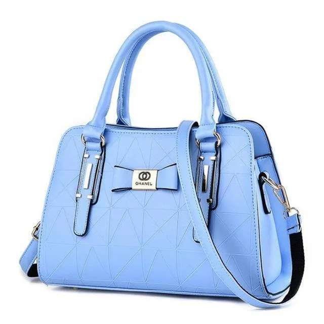 Luxus Frauen Handtasche PU Leder Schulter Taschen Dame Große Kapazität Crossbody Hand Tasche Sac A Main