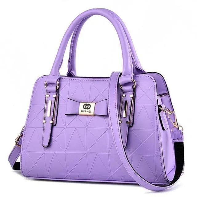 Luxus Frauen Handtasche PU Leder Schulter Taschen Dame Große Kapazität Crossbody Hand Tasche Sac A Main