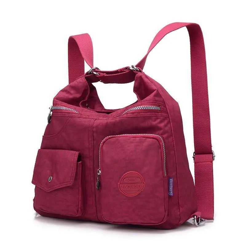 Frauen Nylon Rucksack Natürliche Schule Taschen Für Teenager Casual Weibliche Schulter Taschen Mochila Reise Bookbag Rucksack