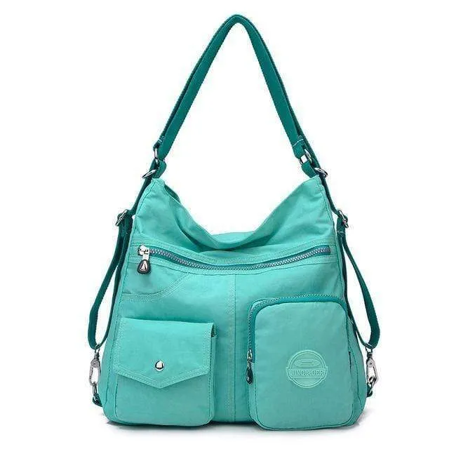 Frauen Nylon Rucksack Natürliche Schule Taschen Für Teenager Casual Weibliche Schulter Taschen Mochila Reise Bookbag Rucksack