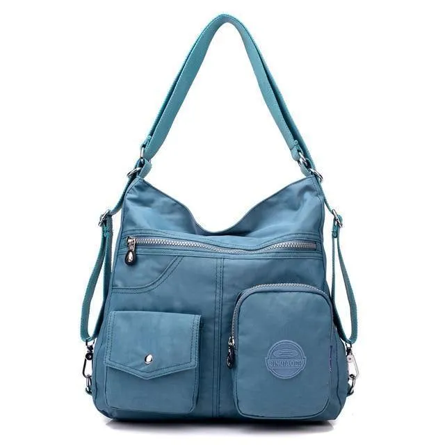 Frauen Nylon Rucksack Natürliche Schule Taschen Für Teenager Casual Weibliche Schulter Taschen Mochila Reise Bookbag Rucksack